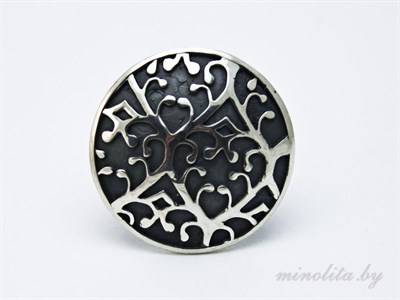 Серебряное кольцо женское дизайнерское купить в Минске
