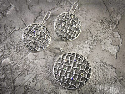 Серебряные серьги  купить в Минске в магазине Минолита