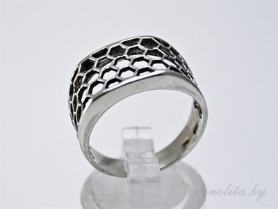 Серебряное кольцо женское с чернением.