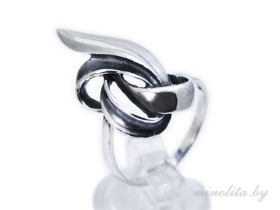 Серебряное кольцо дизайнерское крупное