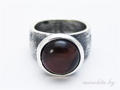 Серебряное кольцо с натуральным камнем