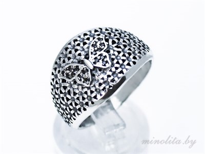 Серебряное кольцо женское бабочка
